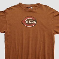 Cincinnati Reds Nike 2000s Long Sleeve T-shirt - Clay - S by Fanatics Real Vintage T-shirts
