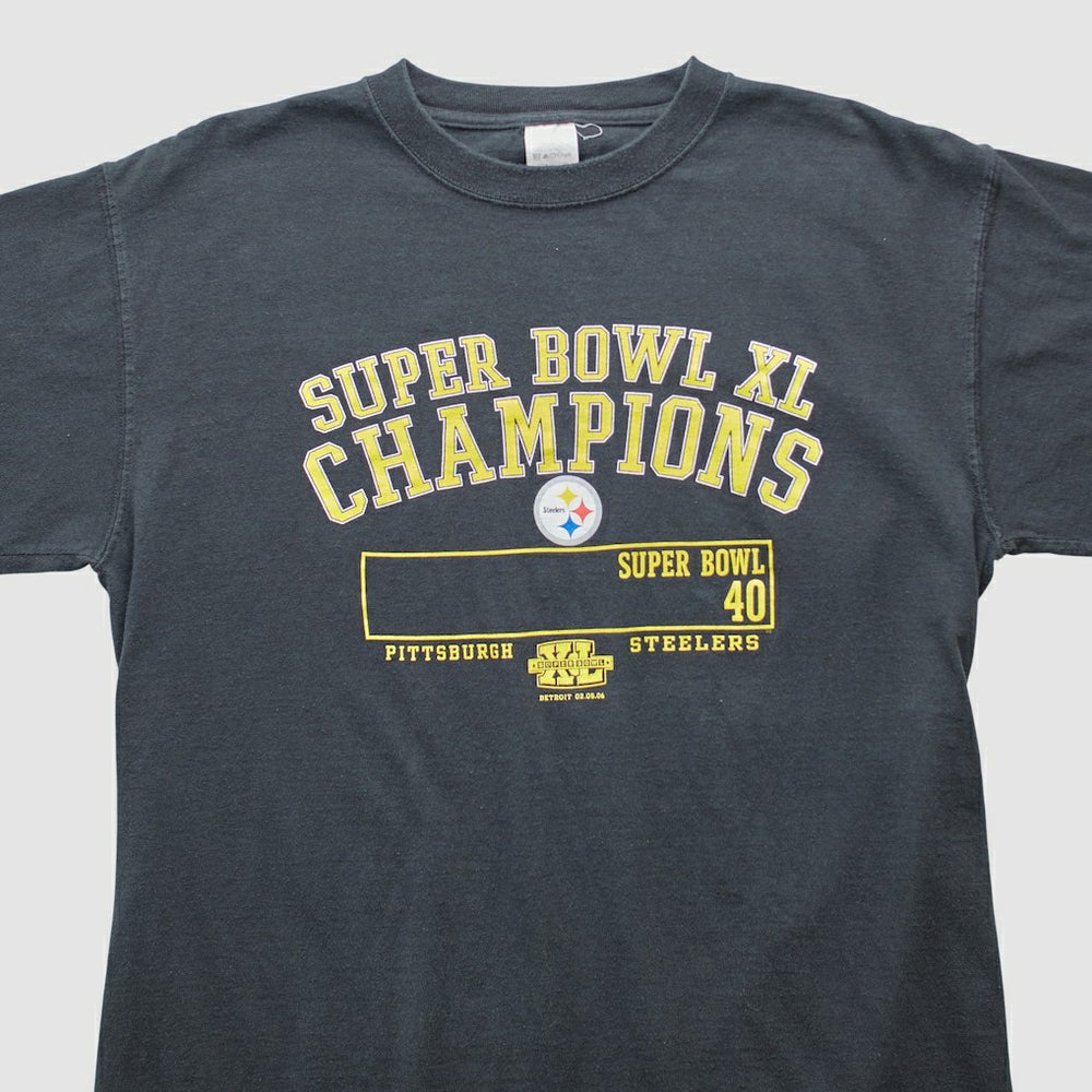 Pittsburgh Steelers 2006 T-shirt Black Vintage