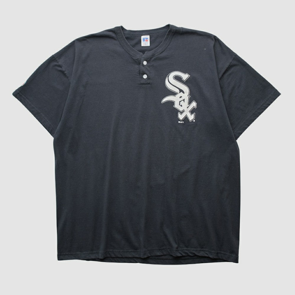 Chicago White Sox Russell 2000s T-shirt - Black - 2XL by Fanatics Real Vintage T-shirts