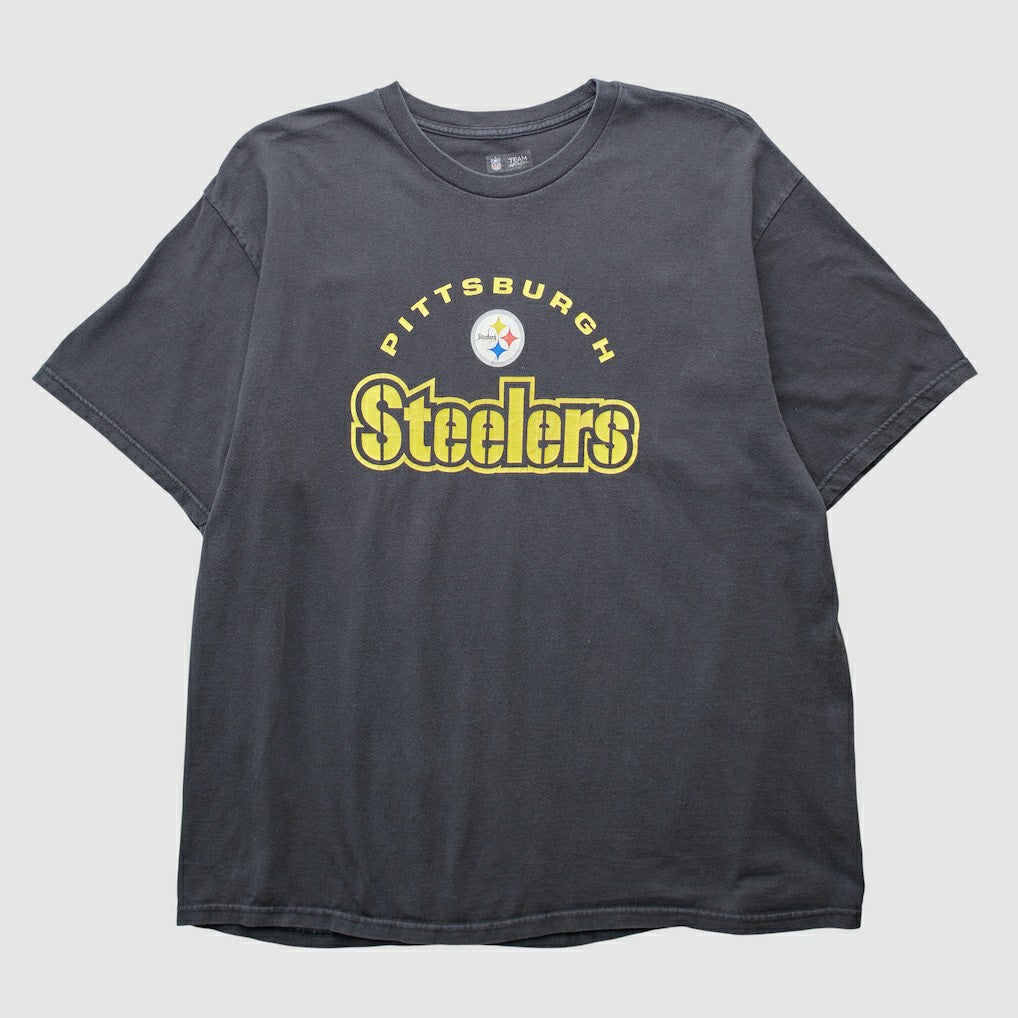Pittsburgh Steelers NFL 2000s T-shirt Black Vintage