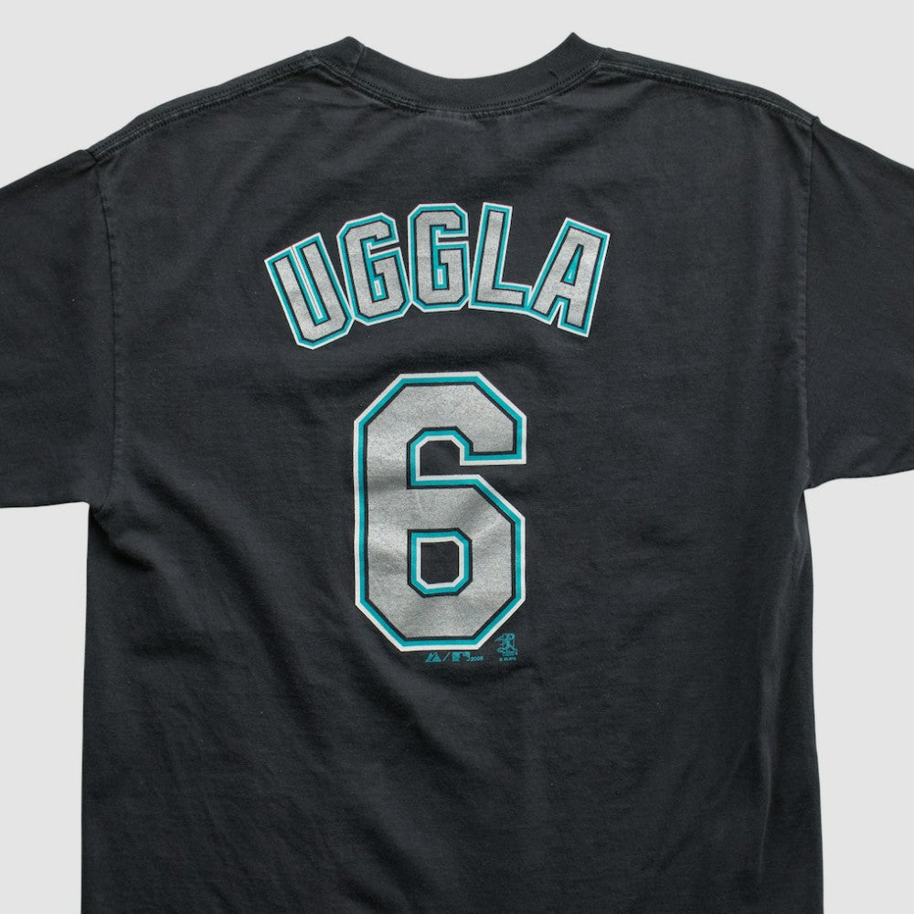 Miami Marlins Majestic 2000s T-shirt - Black - M by Fanatics Real Vintage T-shirts