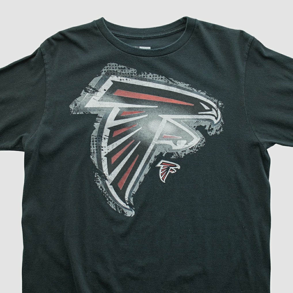 Atlanta Falcons NFL 2010s Long Sleeve T-shirt Black Vintage