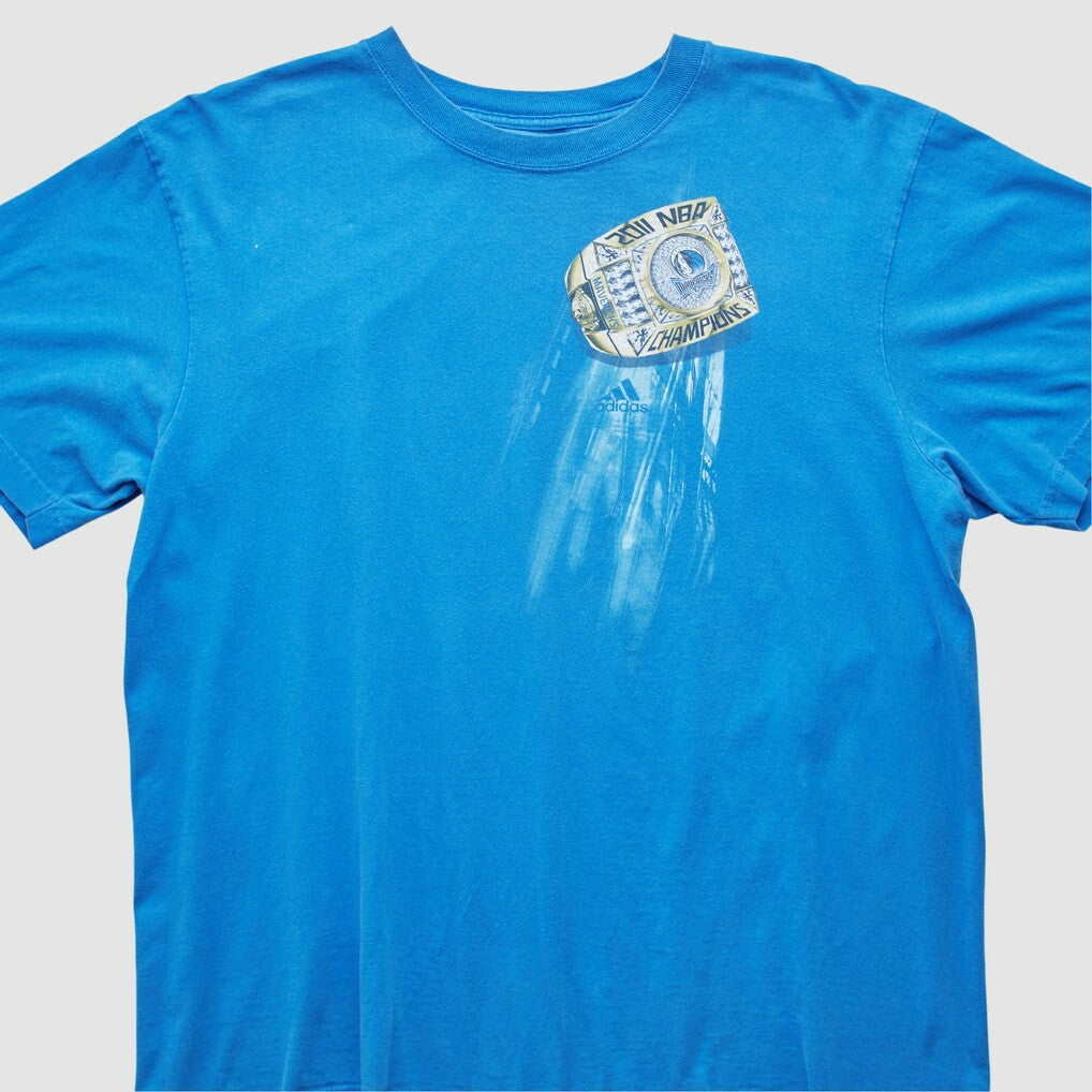 Dallas Mavericks 2011 T-shirt Blue Vintage