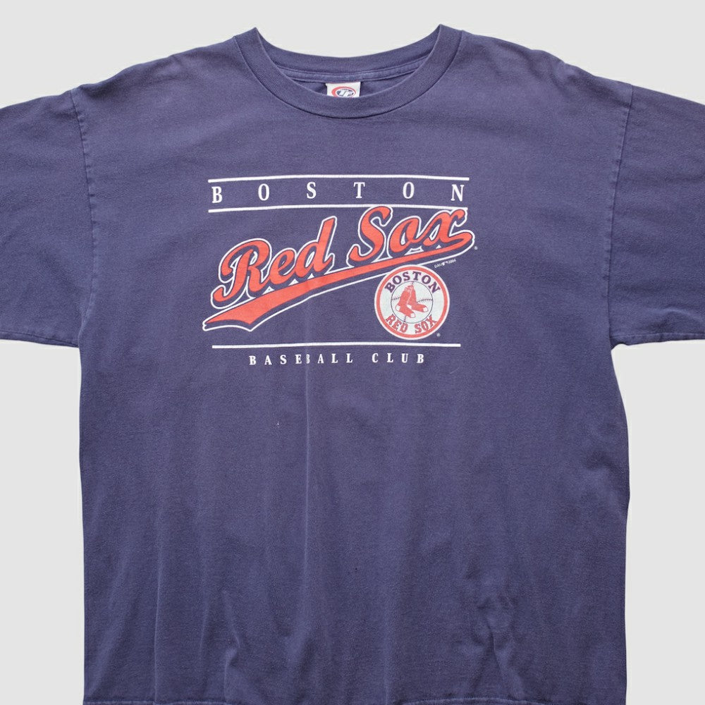 Boston Red Sox True Fan 2004 Long Sleeve T-shirt - Navy - M by Fanatics Real Vintage T-shirts