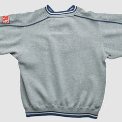 Denver Broncos Lee Apparel 90s Pullover Sweatshirt Heather Gray Vintage