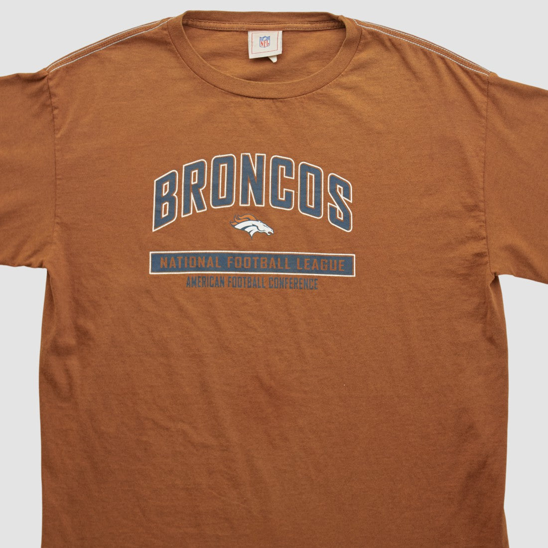 Denver Broncos NFL 2000s Long Sleeve T-shirt Clay Vintage