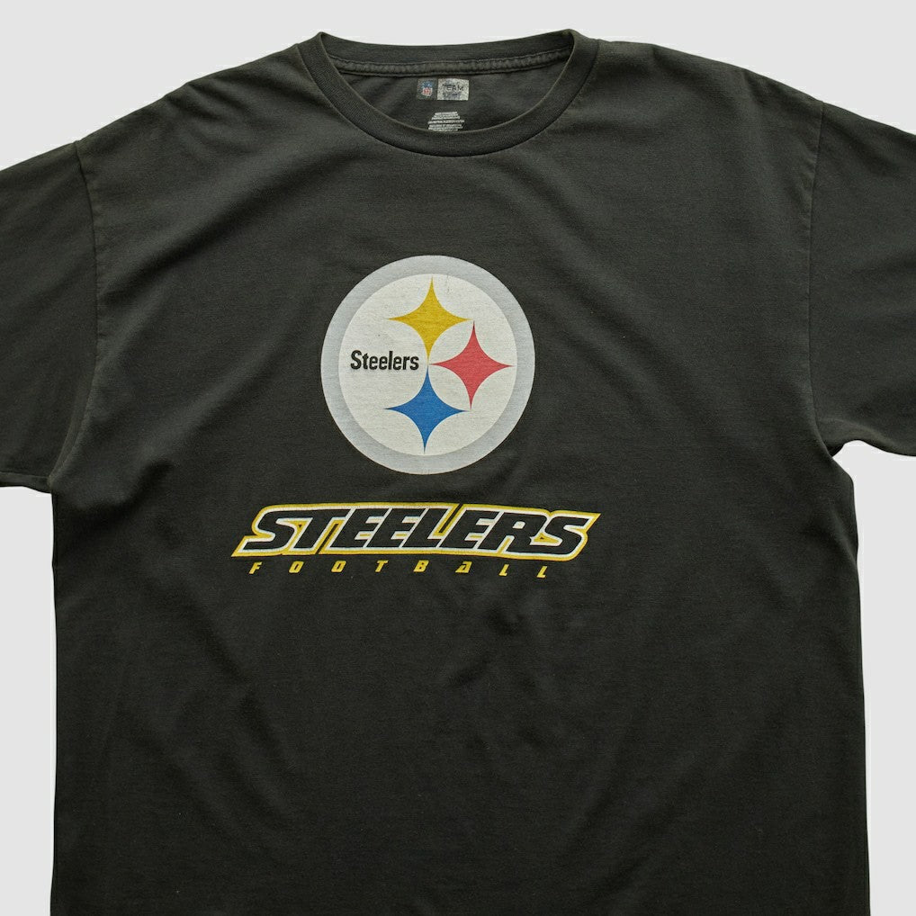Pittsburgh Steelers NFL 2000s T-shirt Black Vintage