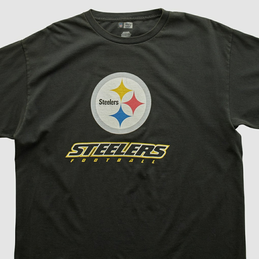 Pittsburgh Steelers NFL 2000s T-shirt Black Vintage