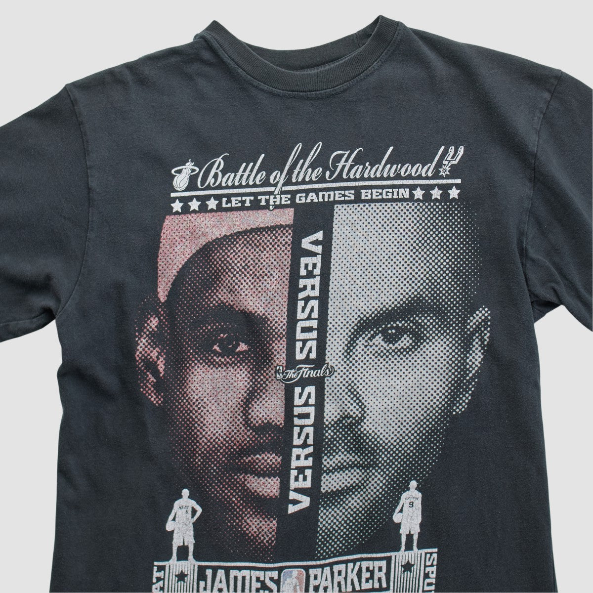 Miami Heat UNK 2013 T-shirt Black Vintage