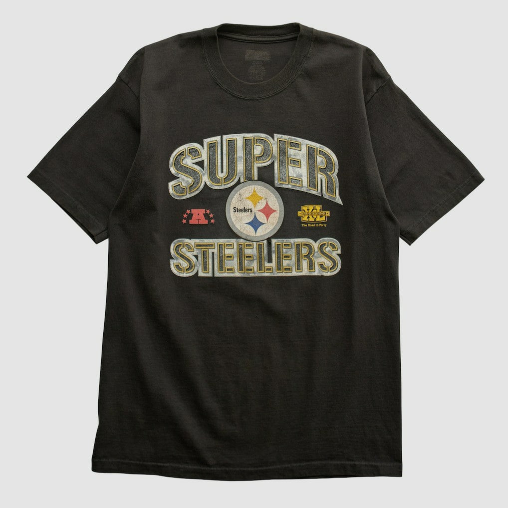 Pittsburgh Steelers 2006 T-shirt Black Vintage