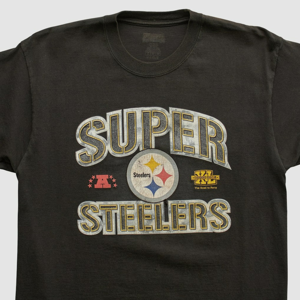 Pittsburgh Steelers 2006 T-shirt Black Vintage
