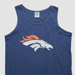Denver Broncos Dynasty 90s Tank Navy Vintage