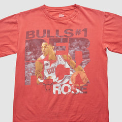 Chicago Bulls Majestic 2000s T-shirt Red Vintage