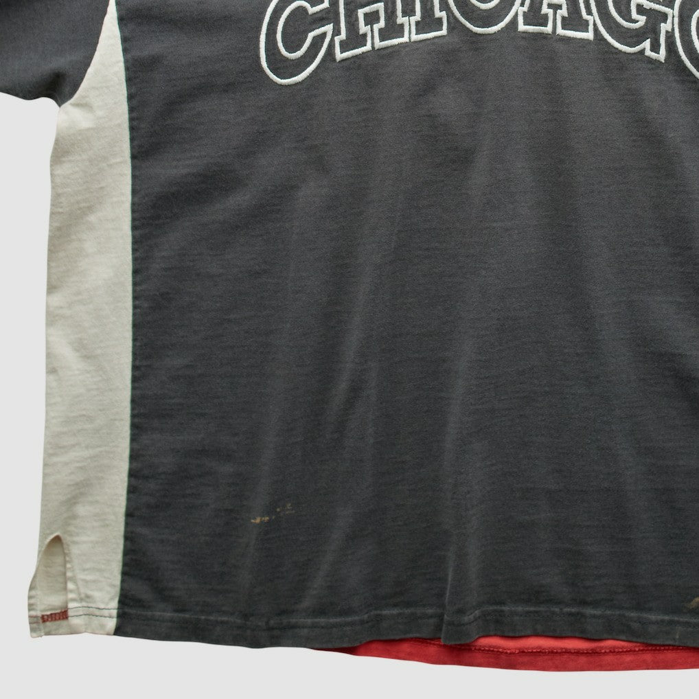 Chicago Bulls Champion 90s T-shirt Black Vintage