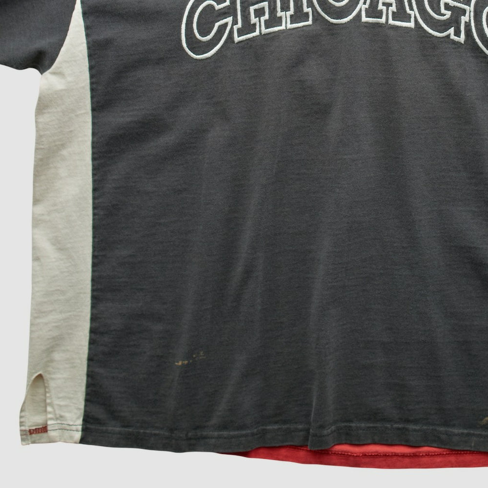 Chicago Bulls Champion 90s T-shirt Black Vintage