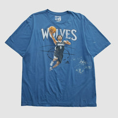 Minnesota Timberwolves 2010s T-shirt Blue Vintage
