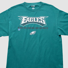 Philadelphia Eagles NFL 2010s T-shirt Teal Vintage