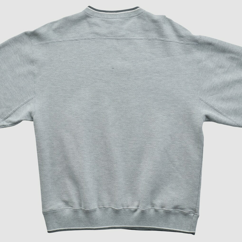 Denver Broncos Champion 2000s Pullover Sweatshirt Heather Gray Vintage