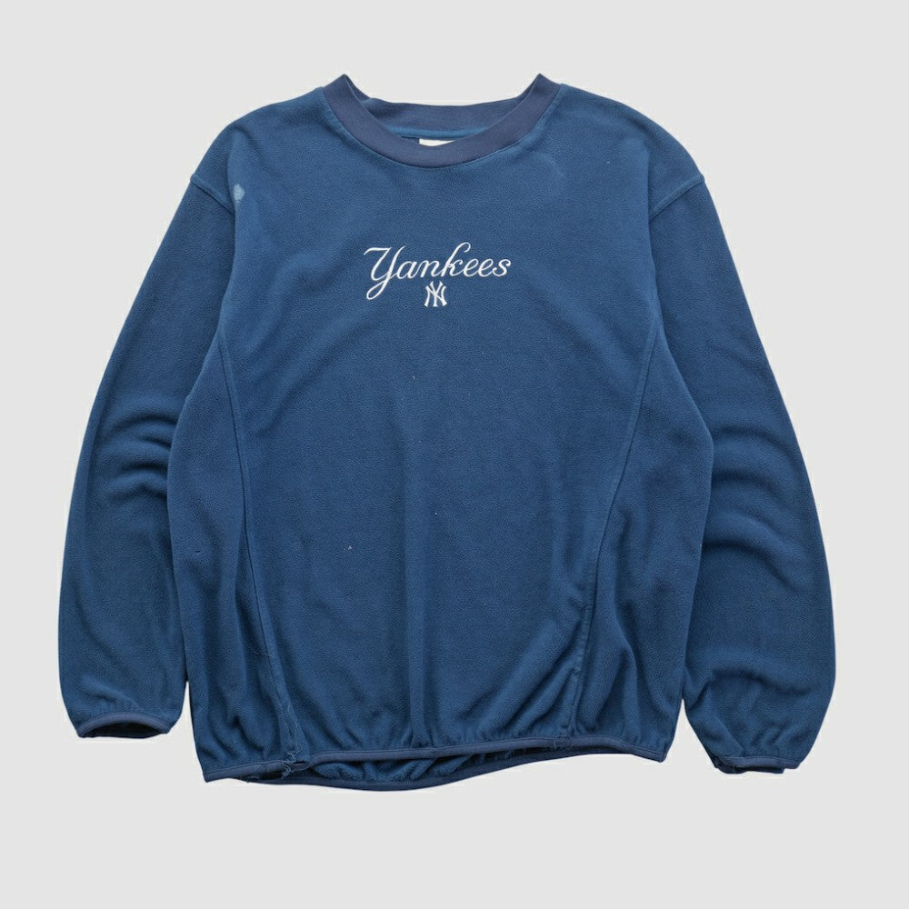 New York Yankees Lee Apparel 2000s Pullover Sweatshirt - Navy - XS by Fanatics Real Vintage Pullover