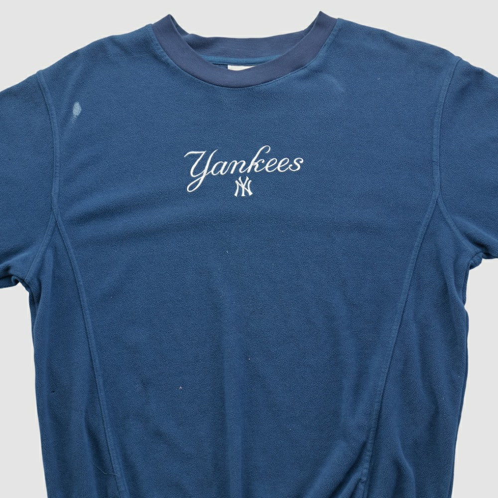 New York Yankees Lee Apparel 2000s Pullover Sweatshirt - Navy - XS by Fanatics Real Vintage Pullover