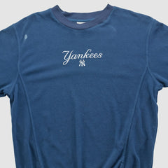 New York Yankees Lee Apparel 2000s Pullover Sweatshirt - Navy - XS by Fanatics Real Vintage Pullover