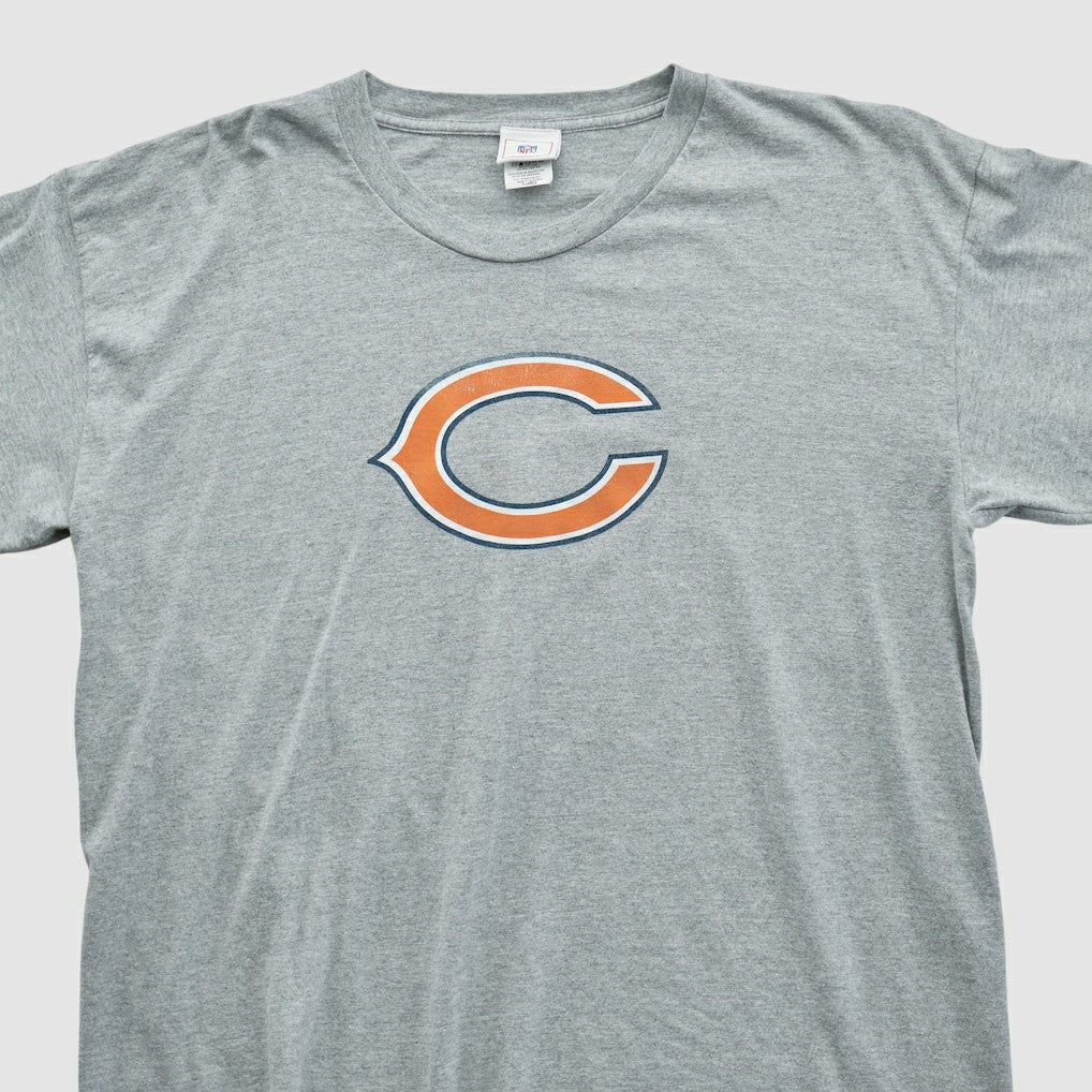 Chicago Bears NFL 2000s Long Sleeve T-shirt Heather Gray Vintage