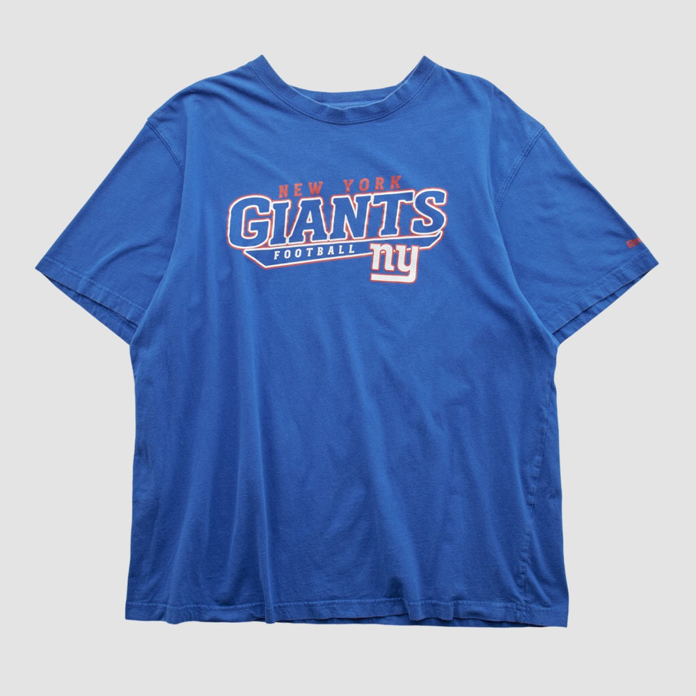 New York Giants Reebok 2000s T-shirt Blue Vintage