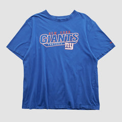 New York Giants Reebok 2000s T-shirt Blue Vintage
