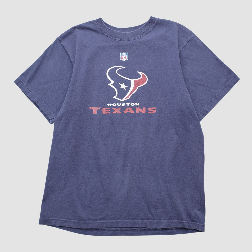 Houston Texans Reebok 2000s T-shirt Navy Vintage