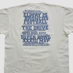 Super Bowl XXXIII MVP 1999 T-shirt White Vintage