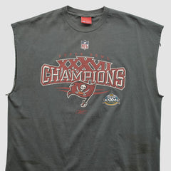 Super Bowl XXXVII Reebok 2003 T-shirt Charcoal Vintage