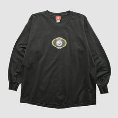 Pittsburgh Steelers NFL 2000s Long Sleeve T-shirt Black Vintage