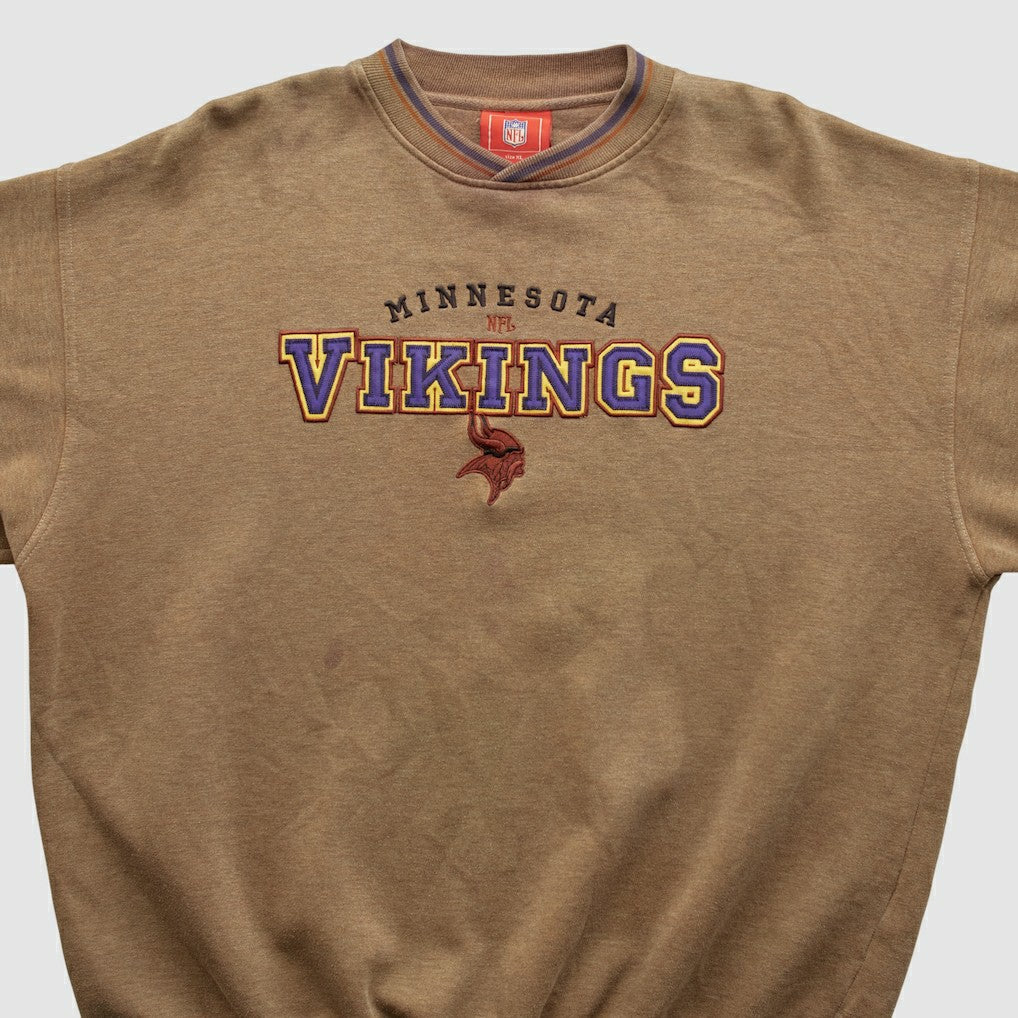 Minnesota Vikings NFL 2000s Pullover Sweatshirt Clay Vintage
