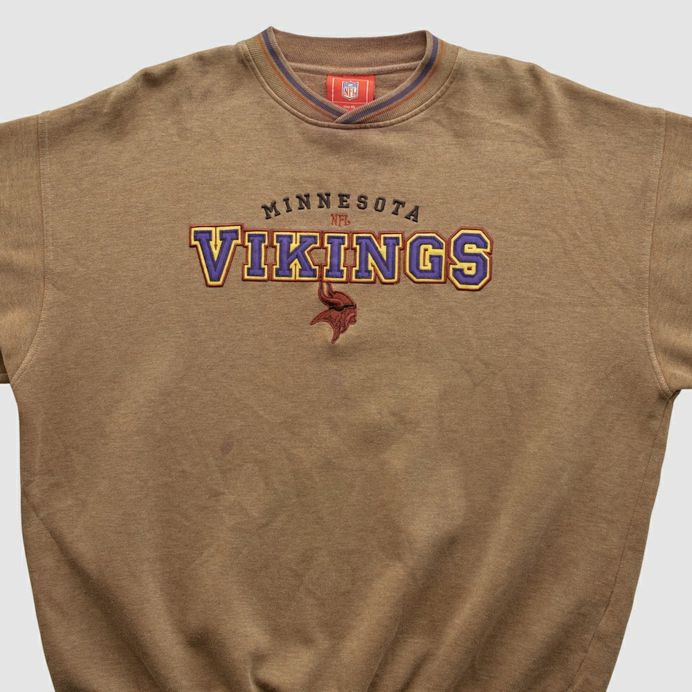 Minnesota Vikings NFL 2000s Pullover Sweatshirt Clay Vintage