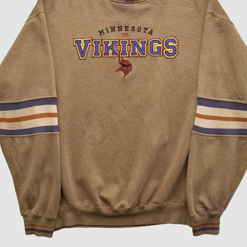 Minnesota Vikings NFL 2000s Pullover Sweatshirt Clay Vintage