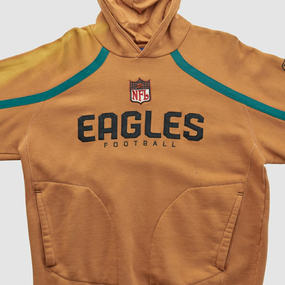 Philadelphia Eagles NFL 2000s Hooded Pullover Sweatshirt Clay Vintage