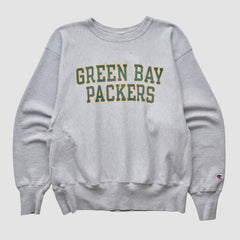 Green Bay Packers Champion 2000s Pullover Sweatshirt Heather Gray Vintage