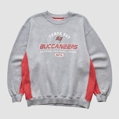 Tampa Bay Buccaneers NFL 2000s Pullover Sweatshirt Heather Gray Vintage