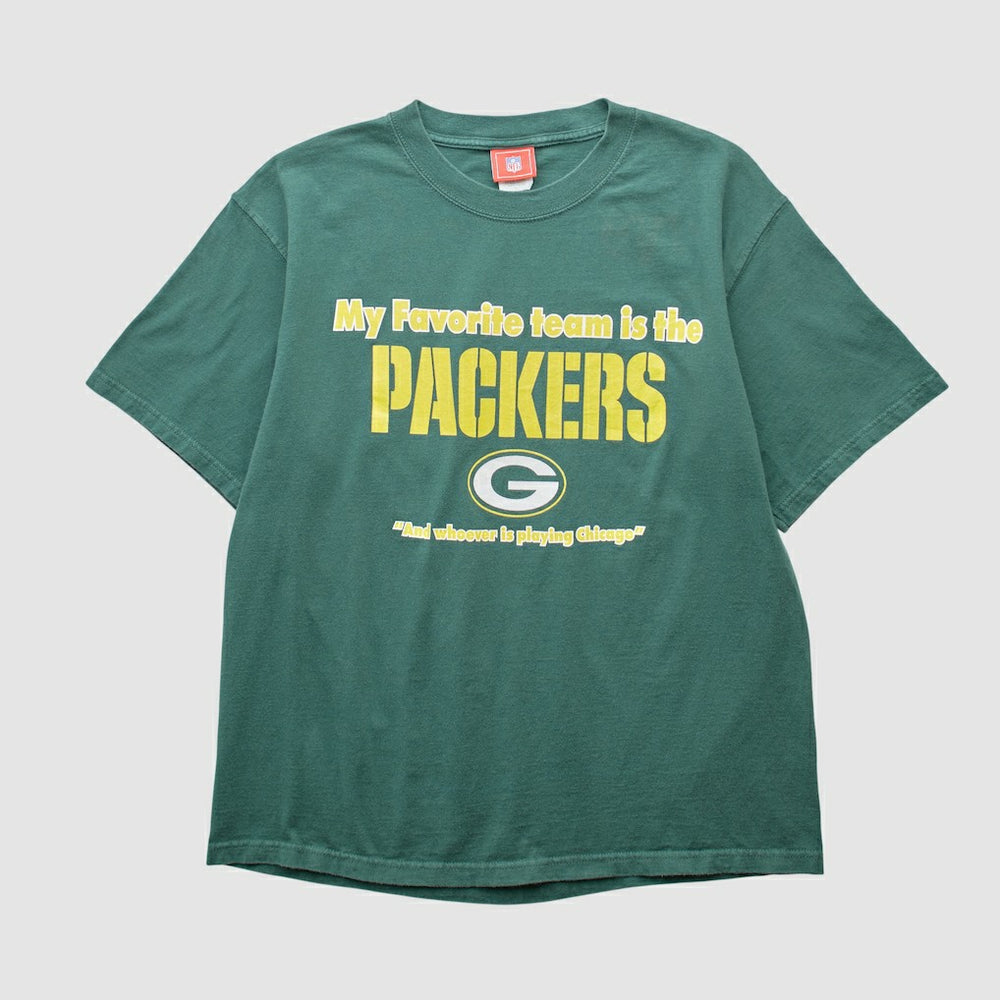 Green Bay Packers NFL 2000s T-shirt Green Vintage