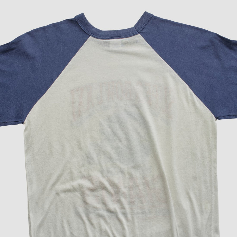 Super Bowl XXI Trench 1986 T-shirt White Vintage