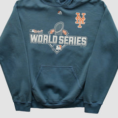 World Series Gildan 2015 Hooded Sweatshirt - Navy - S by Fanatics Real Vintage Sweatshirts