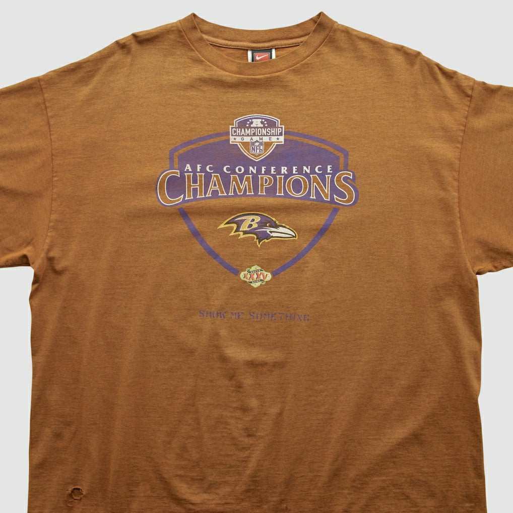 Baltimore Ravens 2001 T-shirt Clay Vintage