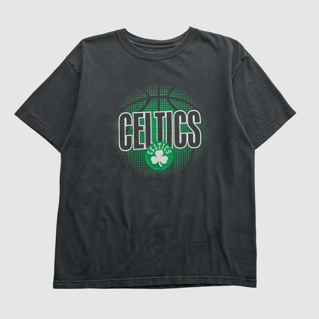 Boston Celtics NBA 2010s T-shirt Black Vintage