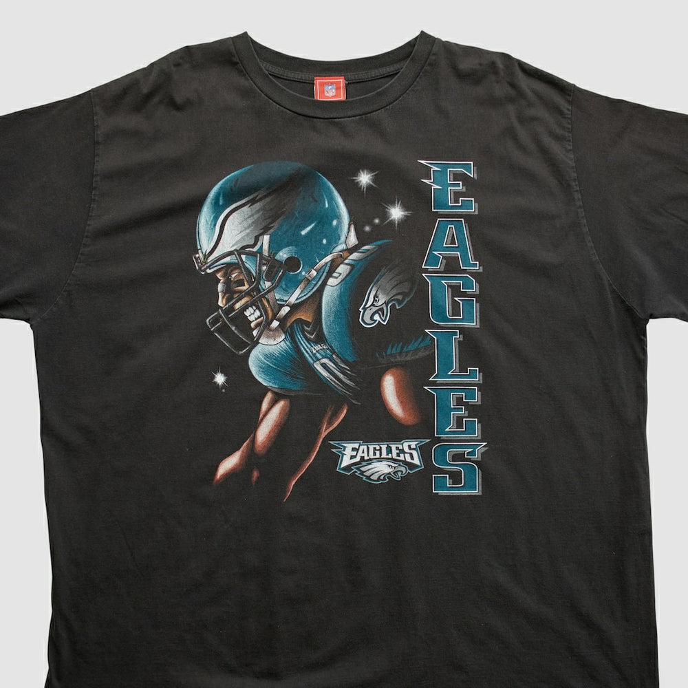 Philadelphia Eagles NFL 2000s T-shirt Black Vintage