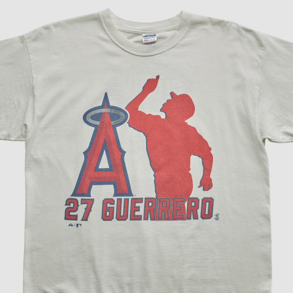 Los Angeles Angels Gildan 2000s T-shirt - White - L by Fanatics Real Vintage T-shirts