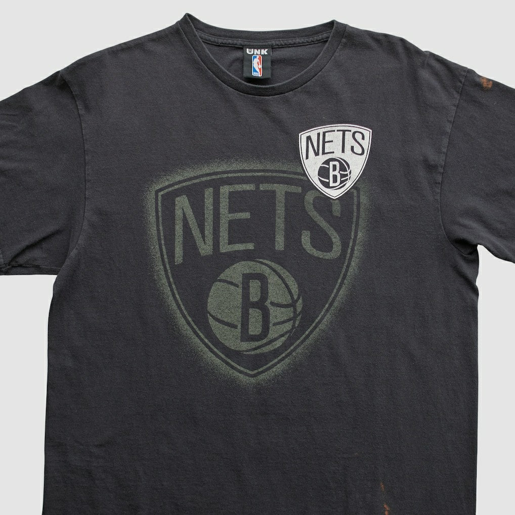 Brooklyn Nets UNK 2010s T-shirt Black Vintage