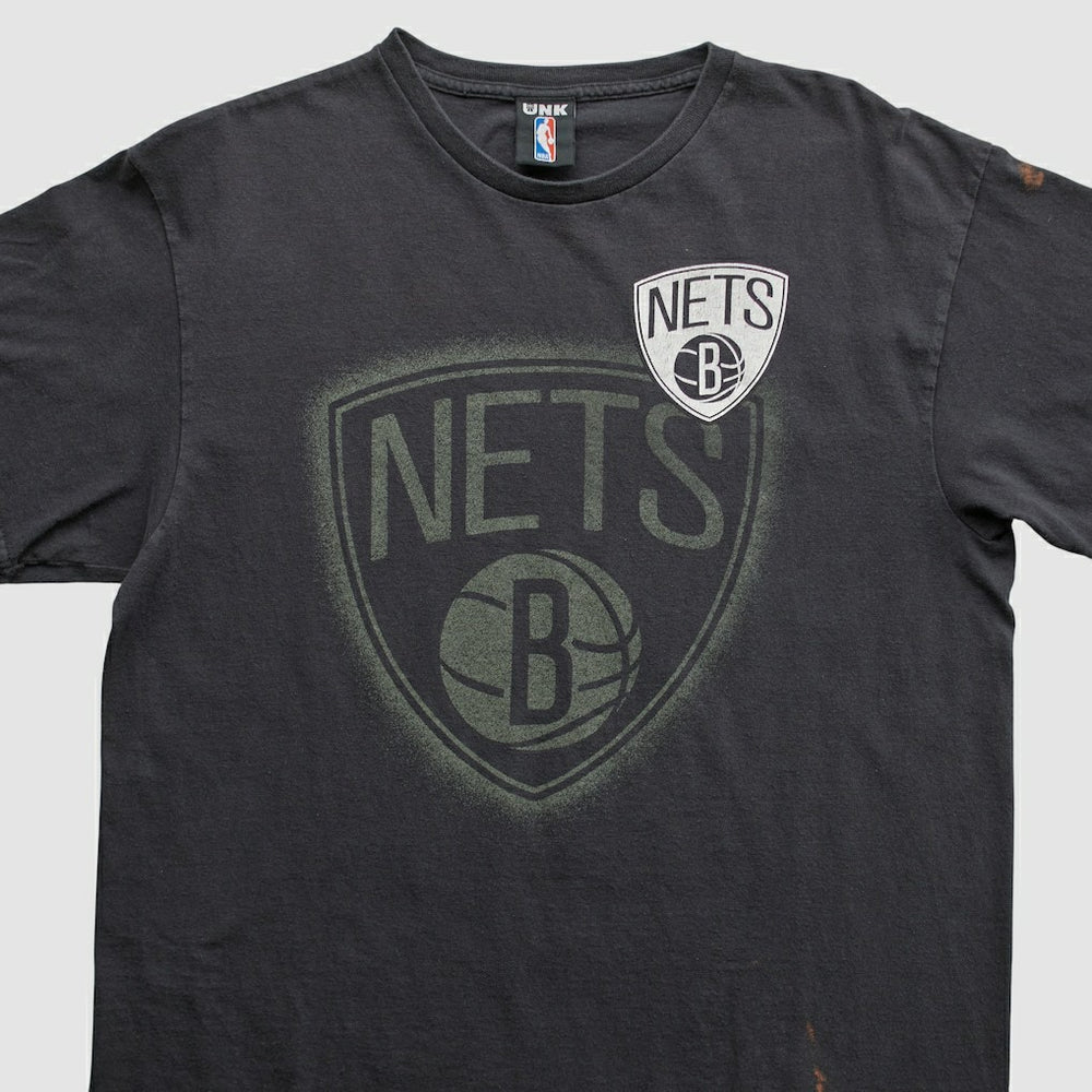 Brooklyn Nets UNK 2010s T-shirt Black Vintage