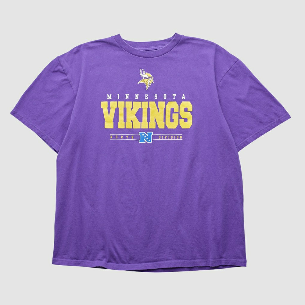 Minnesota Vikings NFL 2000s T-shirt Purple Vintage