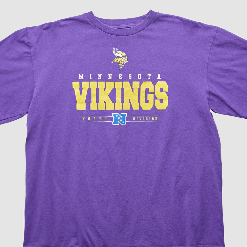 Minnesota Vikings NFL 2000s T-shirt Purple Vintage