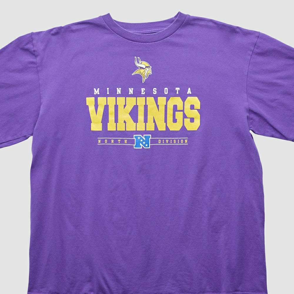 Minnesota Vikings NFL 2000s T-shirt Purple Vintage